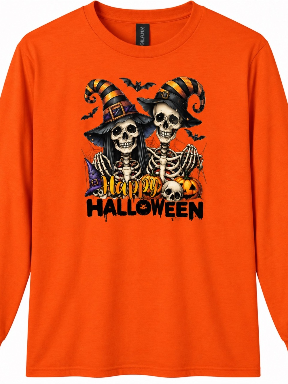 Adult XL NWOT Happy Halloween Long Sleeve Shirt